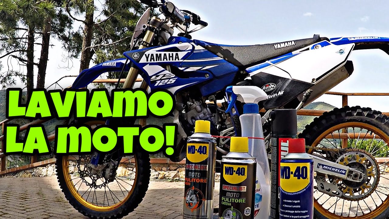 COME LAVARE UNA MOTO DA ENDURO - MANUTENZIONE