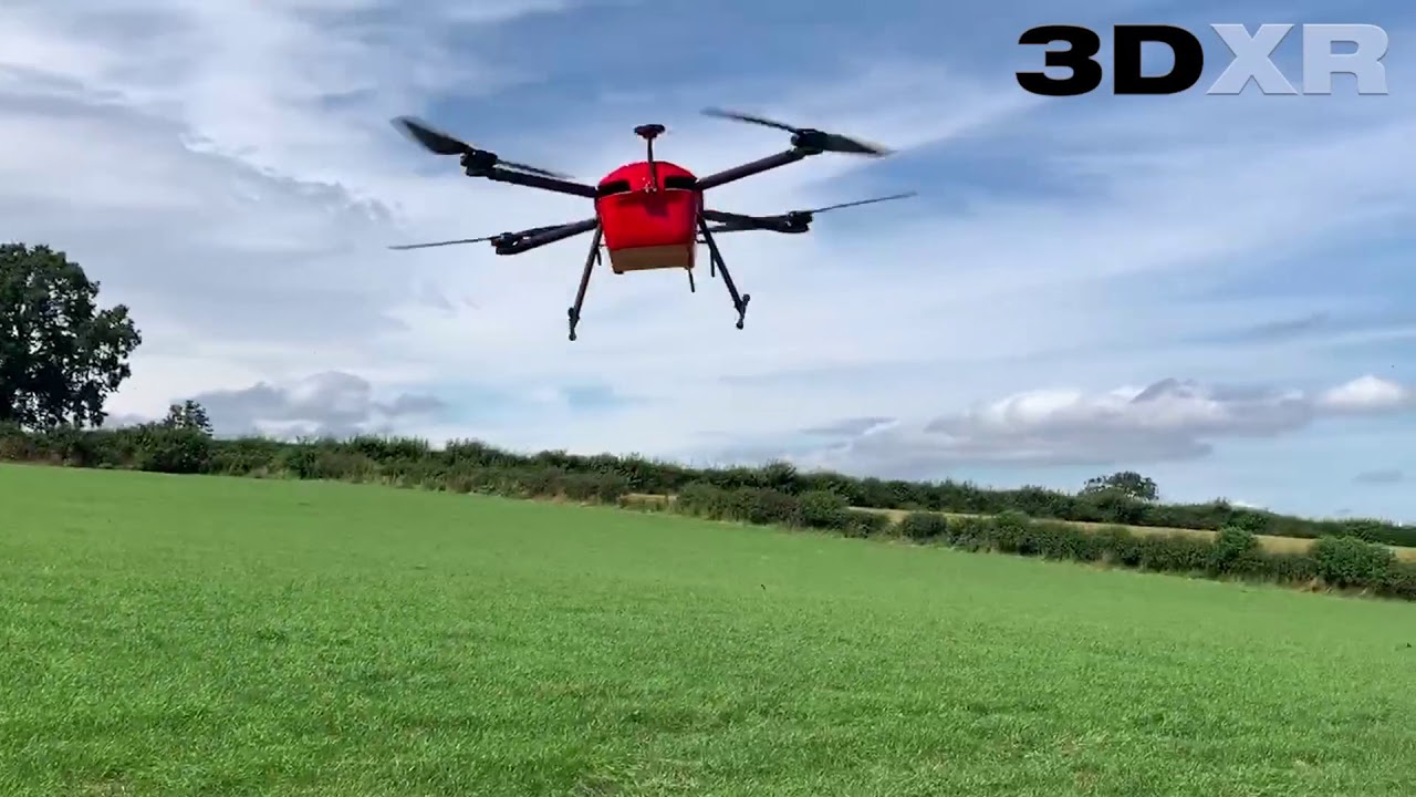 ArduCopter -  Terrain Following with Lightware SF20/C using a T-Motor M1000