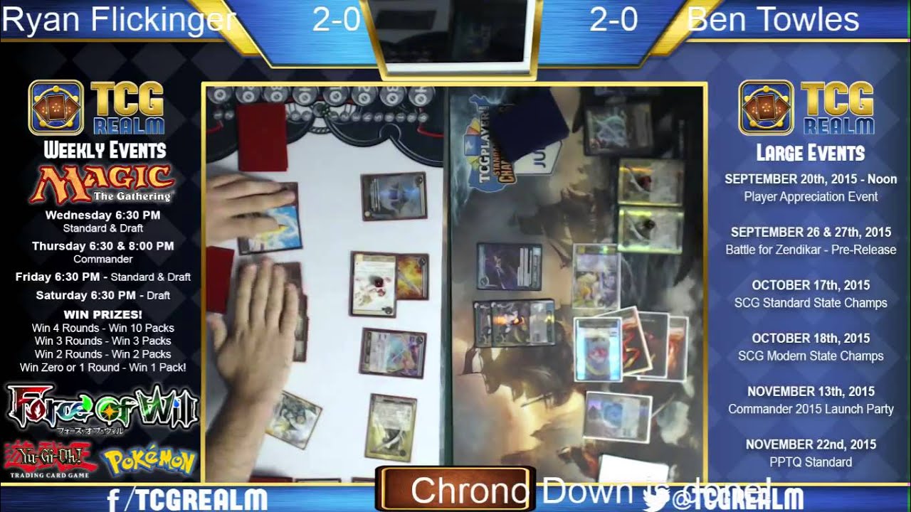 Vanguard State Championship: Ryan Flickinger vs. Ben Towles