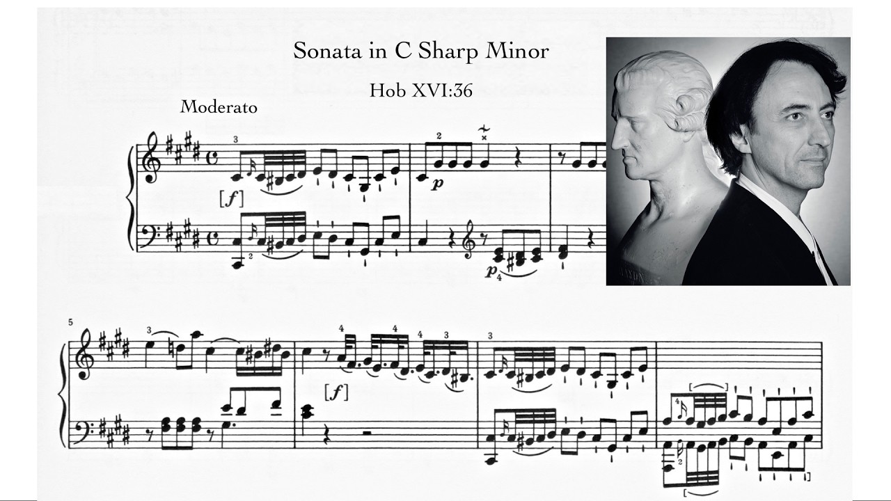 Haydn Sonata in C-sharp minor, Hob. XVI 36 – Jean-Efflam Bavouzet