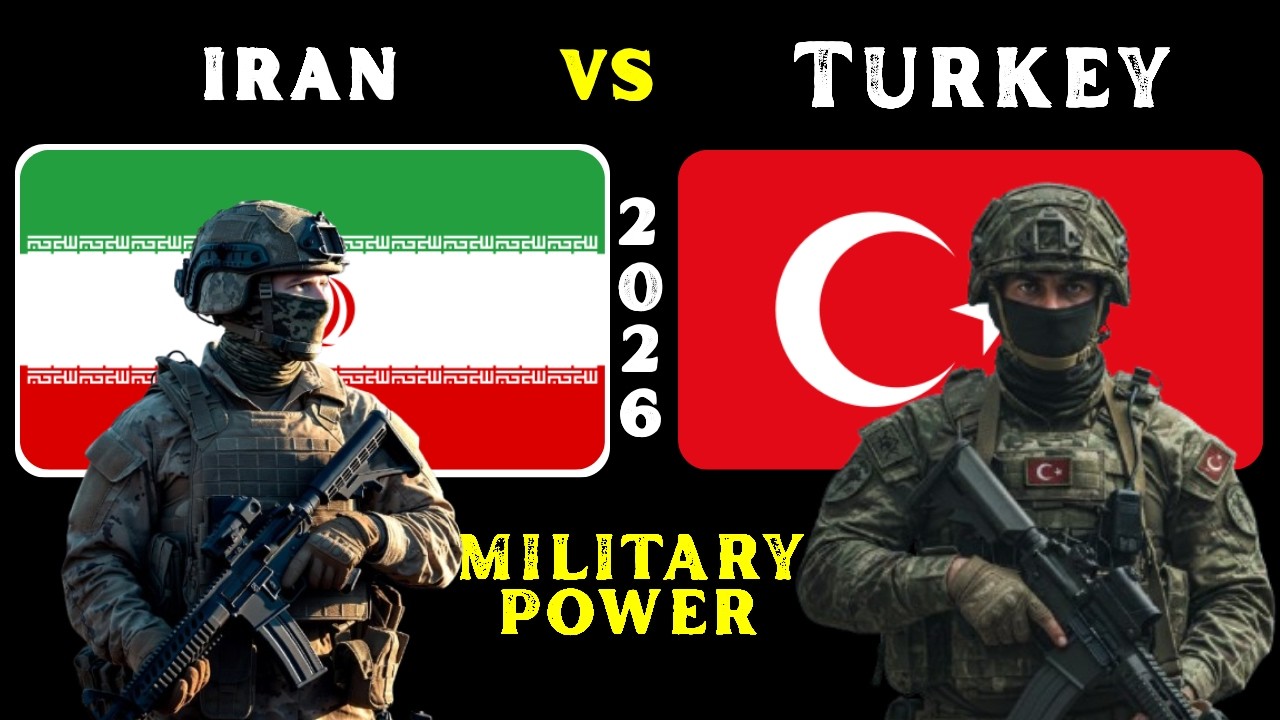 Superpower Showdown: Iran Vs Turkiye in Military & Economy | Asian Power Battle