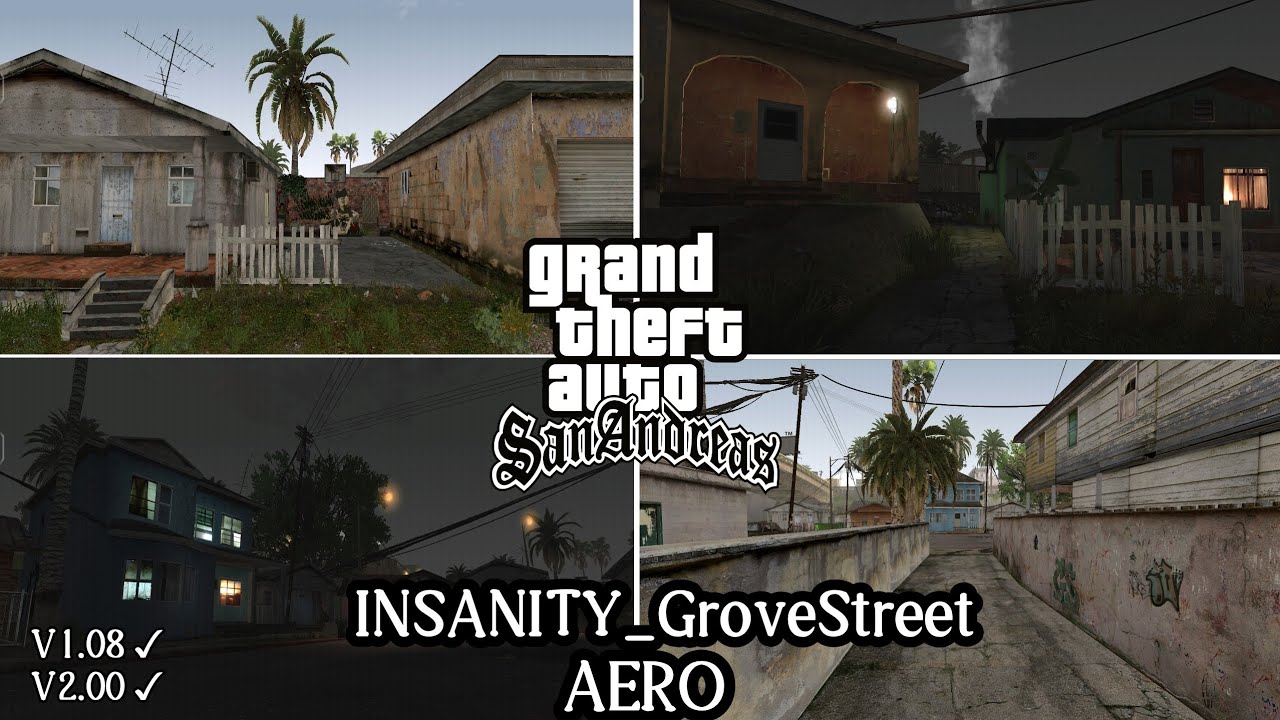 INSANITY Grove Street AERO - GTA SA ANDROID