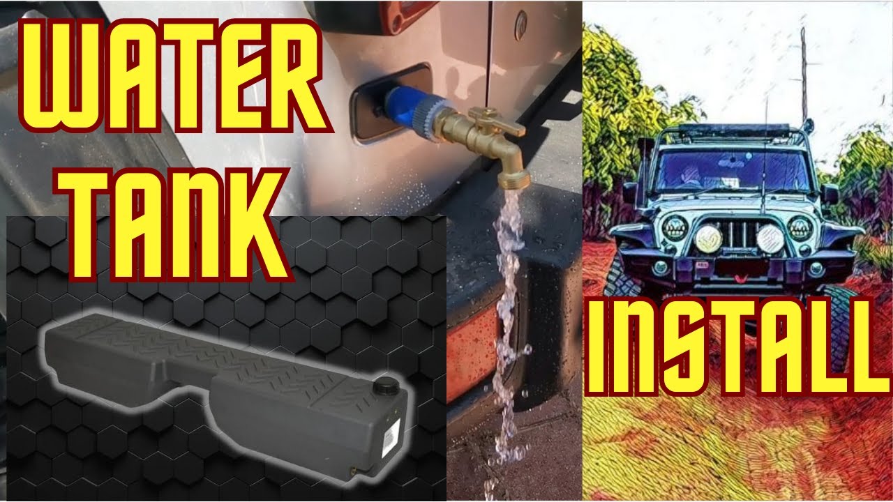 4x4 Water Tank Install on a Jeep Wrangler | Step-by-Step Tutorial