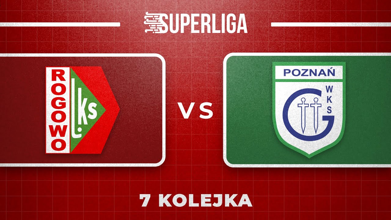 (SKRÓT) LKS Rogowo - WKS Grunwald Poznań | Superliga | 7 kolejka