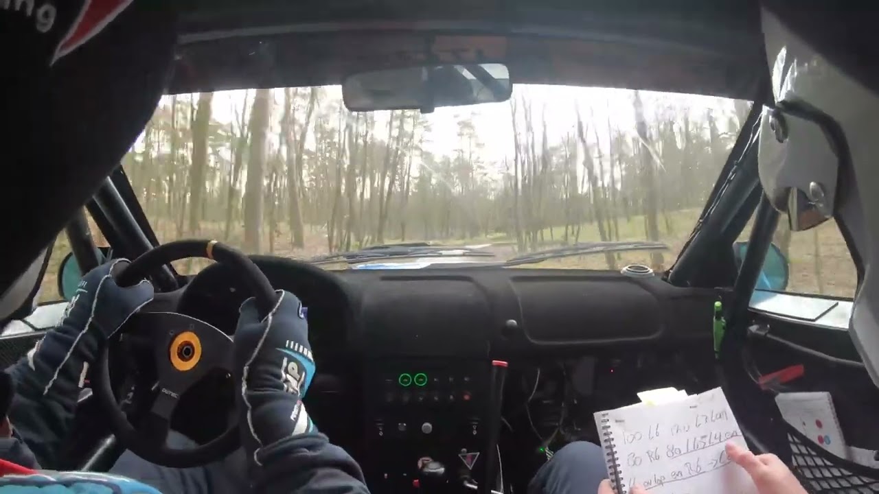 Onboard Rallye Buten un Binnen 2023 | WP2 Maiwiese | Webbink - Bouwer - #20 Subaru GC8