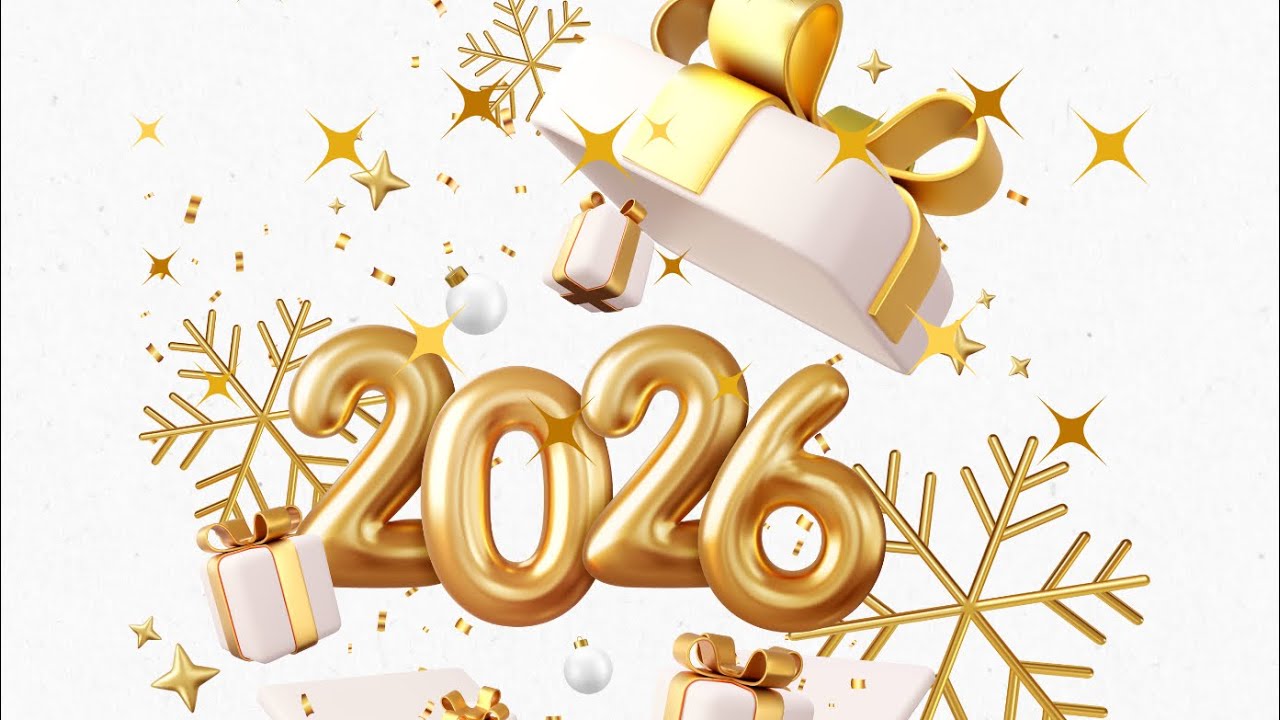 Поздравляем с Новым годом! 🎊 | Начало чего-то нового в 2026 году