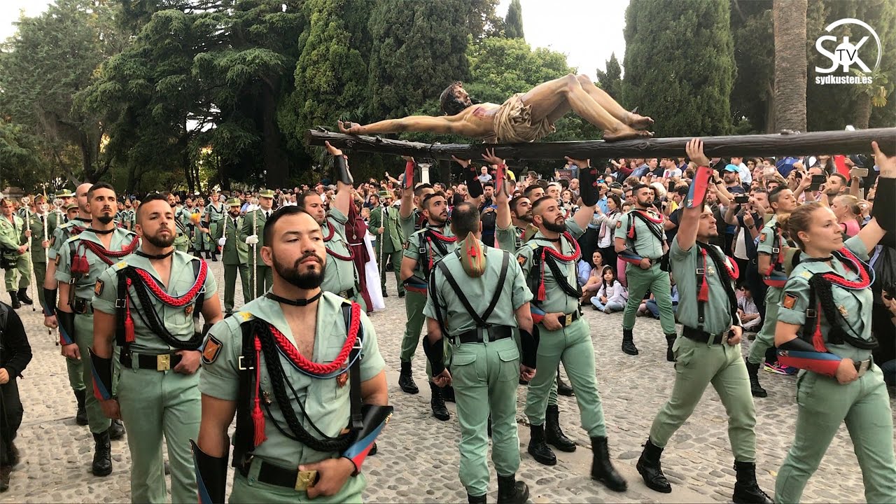Procesión de Los Legionarios en Ronda 2017