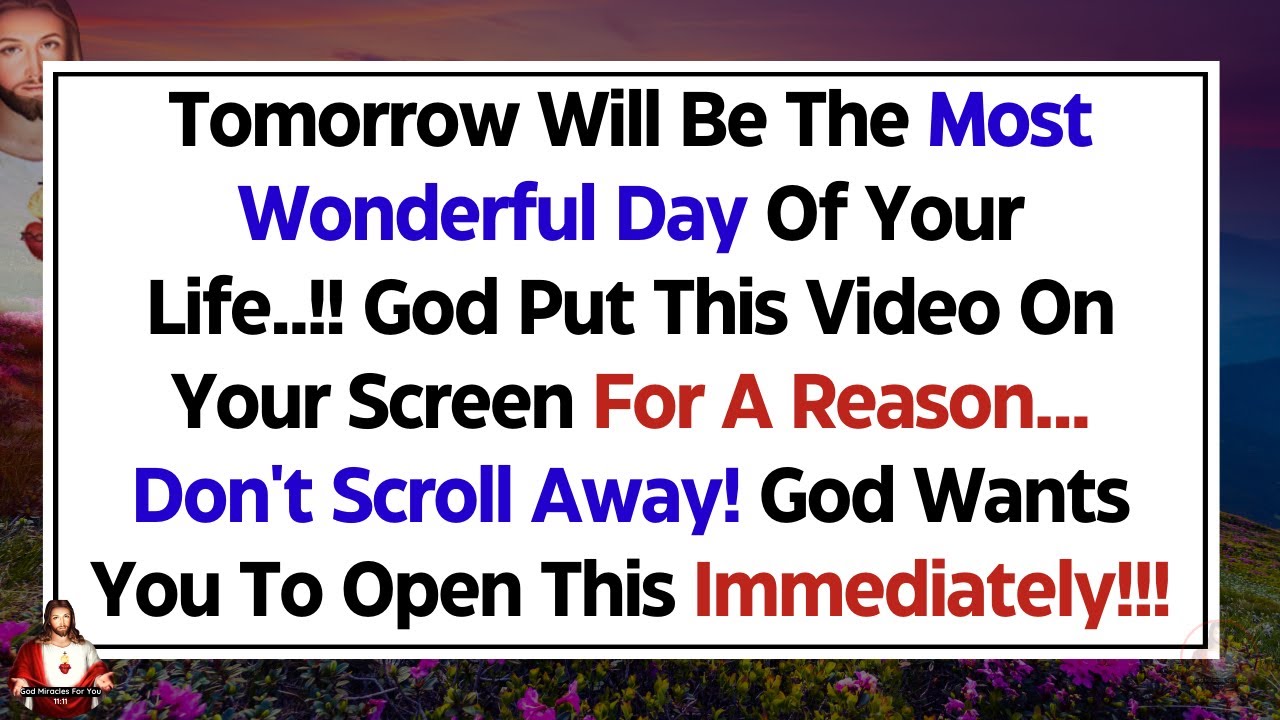 11:11💌God says: I Want To Help You | God Message for You Today | God Message for me Today #Jesus
