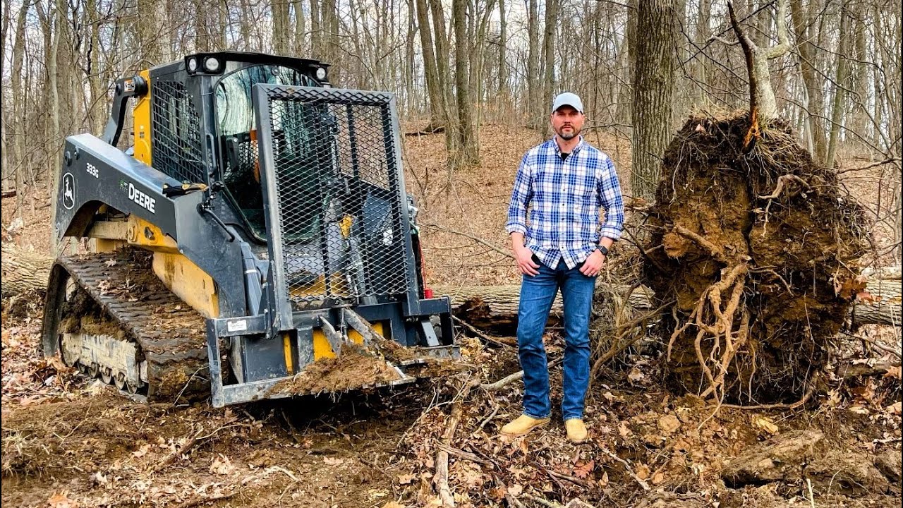 WICKED TREE PULLER RIPS TREES OUT OF THE GROUND. ROOTS & ALL! 🤩