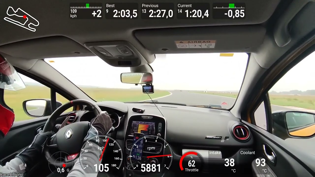 Renault Clio RS Trophy onboard - Silesia Ring 25.10.2020