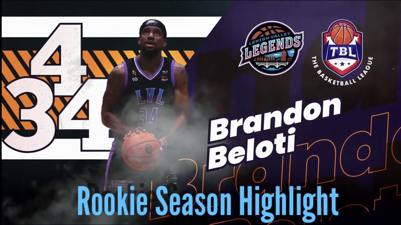 Brandon Beloti TBL Pro-Basketball Rookie Season Highlight
