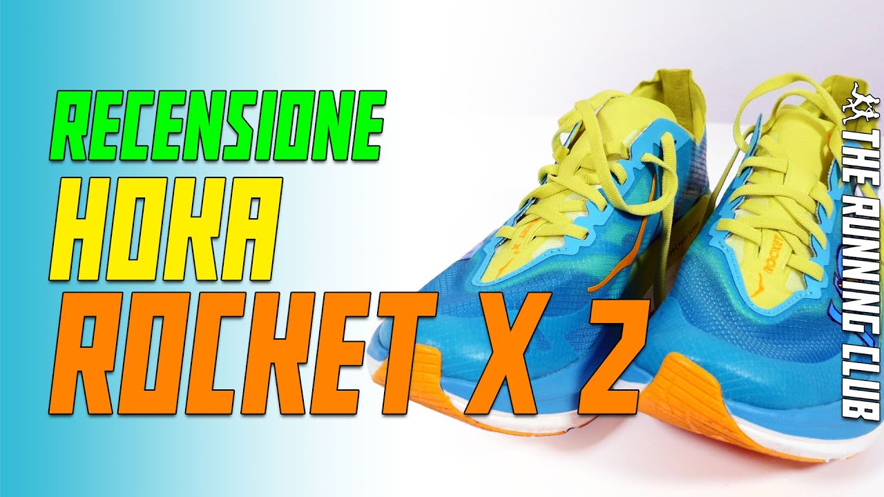 Hoka Rocket X2: la superscarpa per le gare