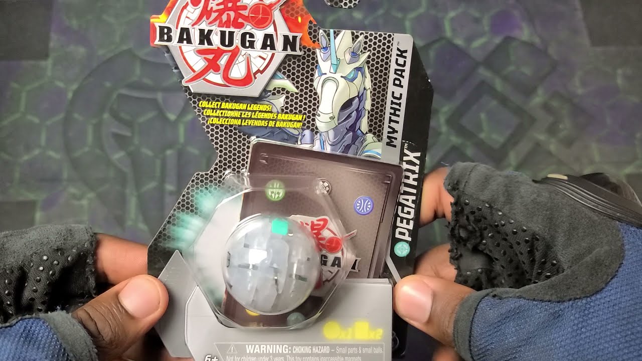 SEASON 4!! NEW BAKUGAN EVOLUTIONS MYTHIC HAOS PEGATRIX UNBOXING!