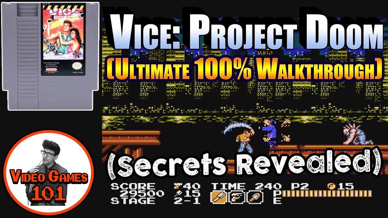 Vice: Project Doom Walkthrough | 100% Guide | Video Games 101