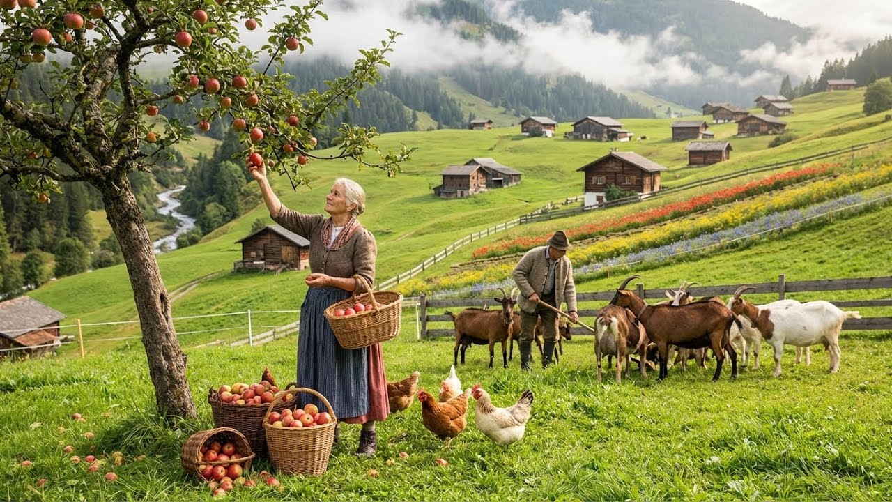 Beautiful Countryside Life in Switzerland - Traditional Farming & Slow Living