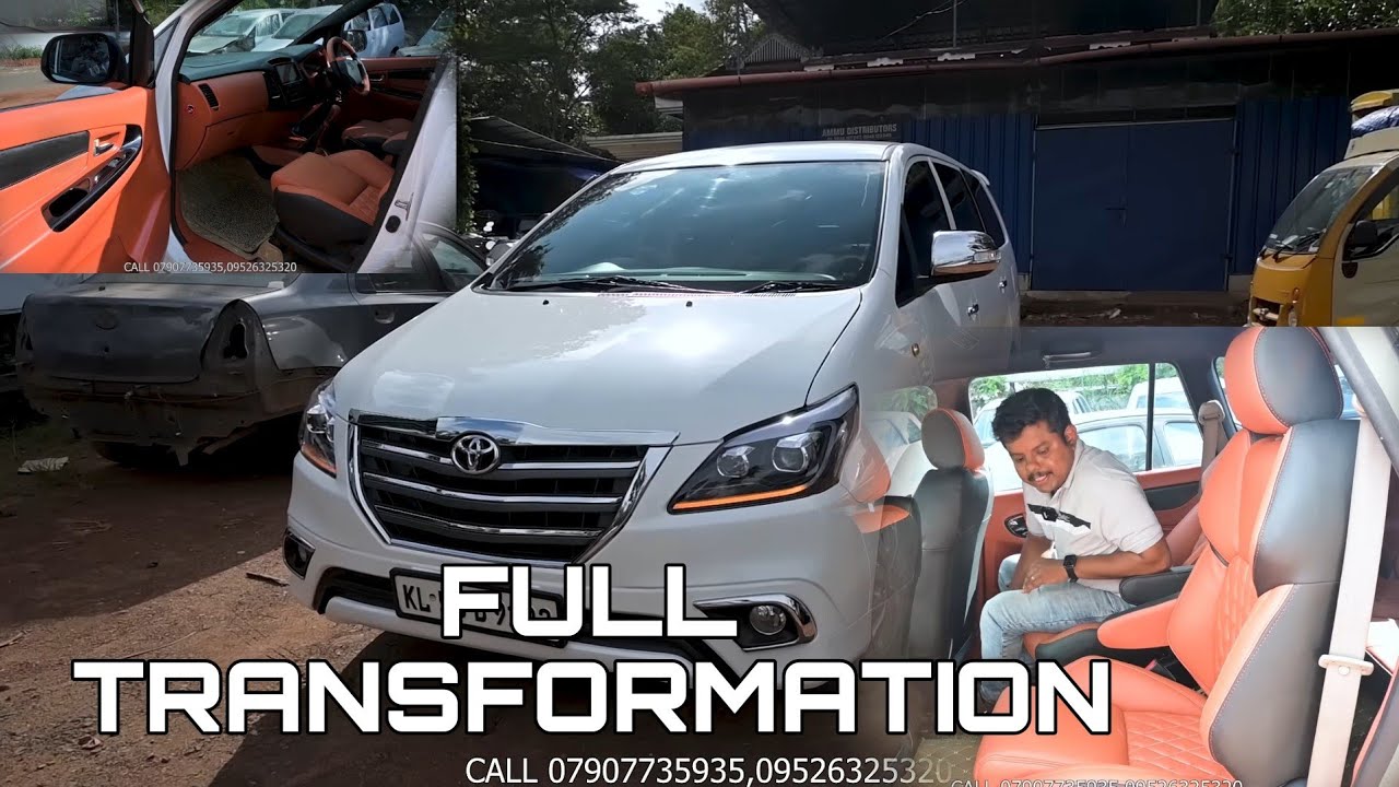 TOYOTA innova interior modification