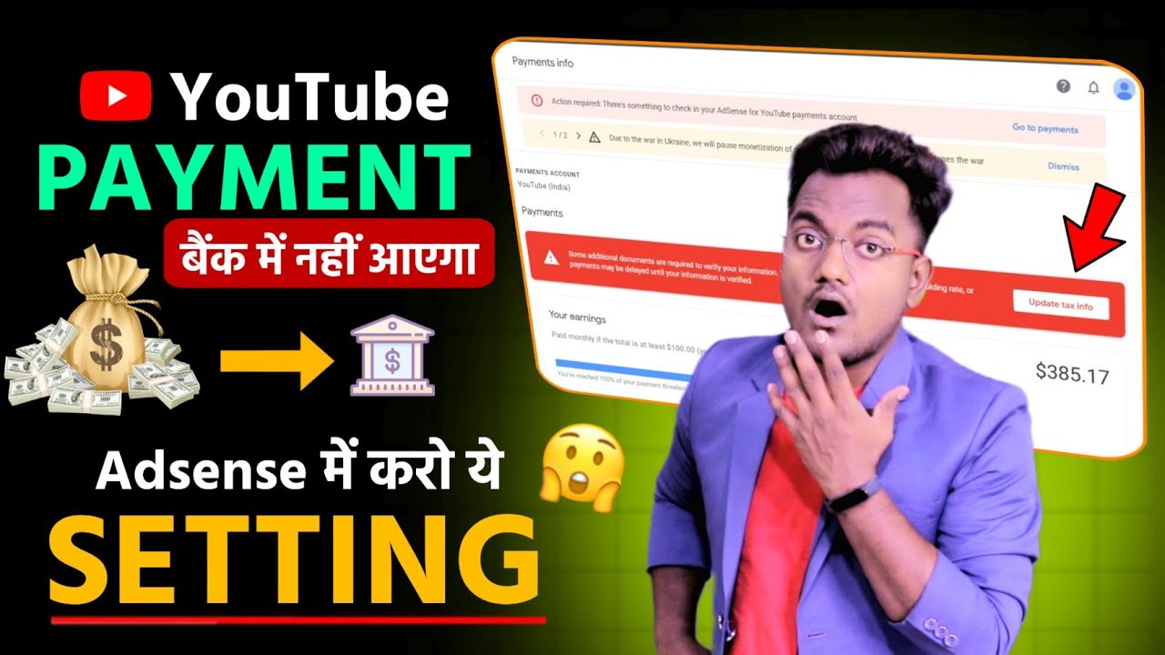 Action required: There's something to check in your AdSense payments account Problem Solve 2026