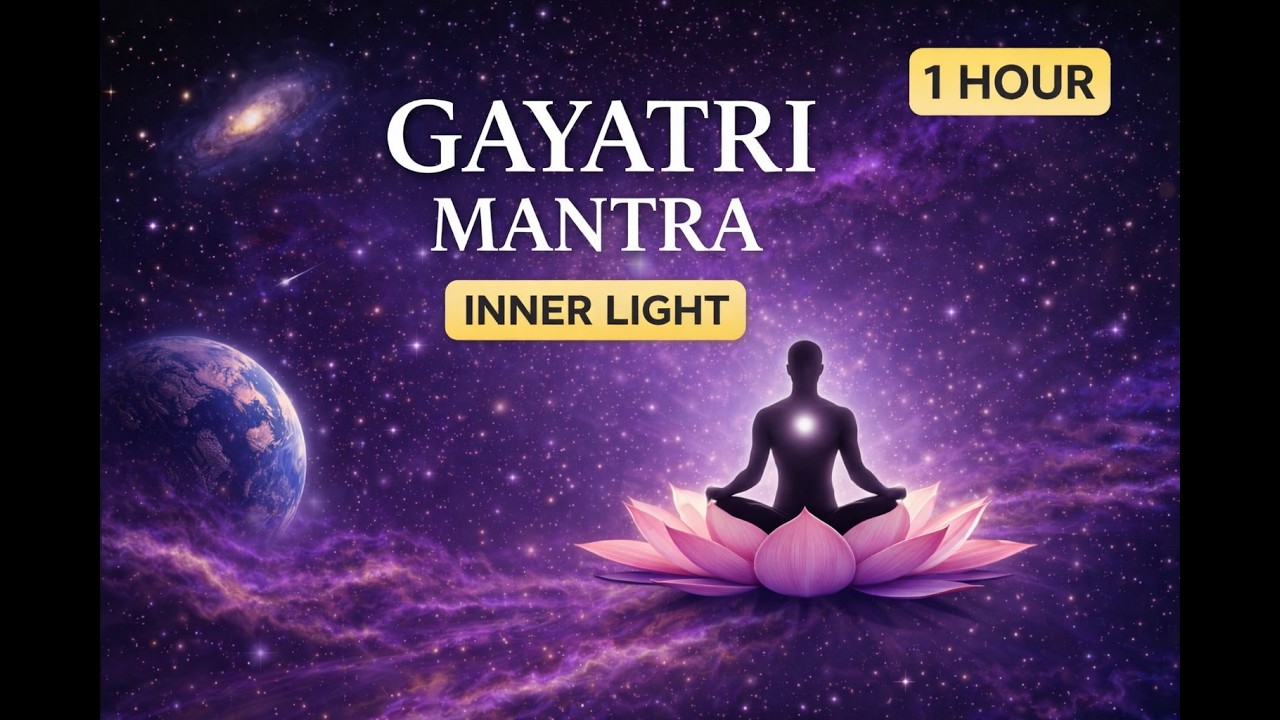 Gayatri Mantra | 1 Hour Meditation for Inner Light, Clarity & Deep Peace
