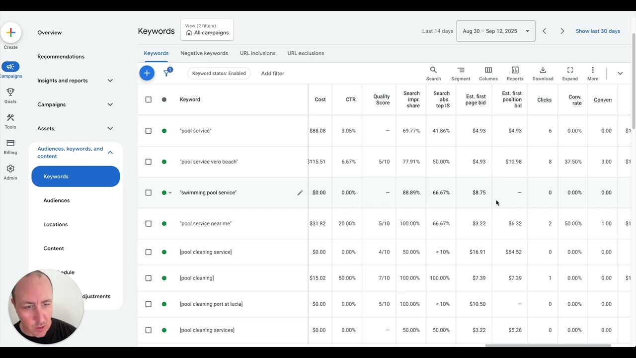 How to Set Your Manual CPC Bids Properly (Est. First Page Bids)