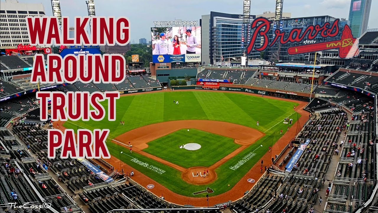 Walking Around Truist Park In Atlanta, Georgia- Home Of The Braves- September 6, 2024