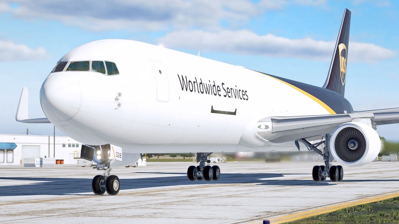 UPS 767 to Louisville | X-Plane 11