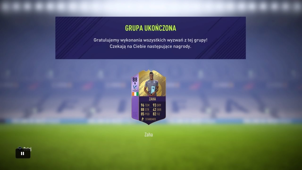 🔥⚽ POTM ZAHA i GENIALNY TRAF Z PACZKI ⚽🔥 FIFA 18