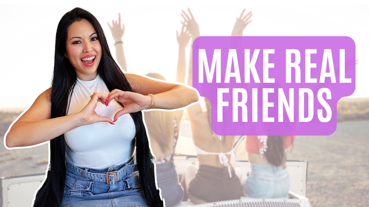 How to make friends as an adult (this ACTUALLY works) 👯‍♀️