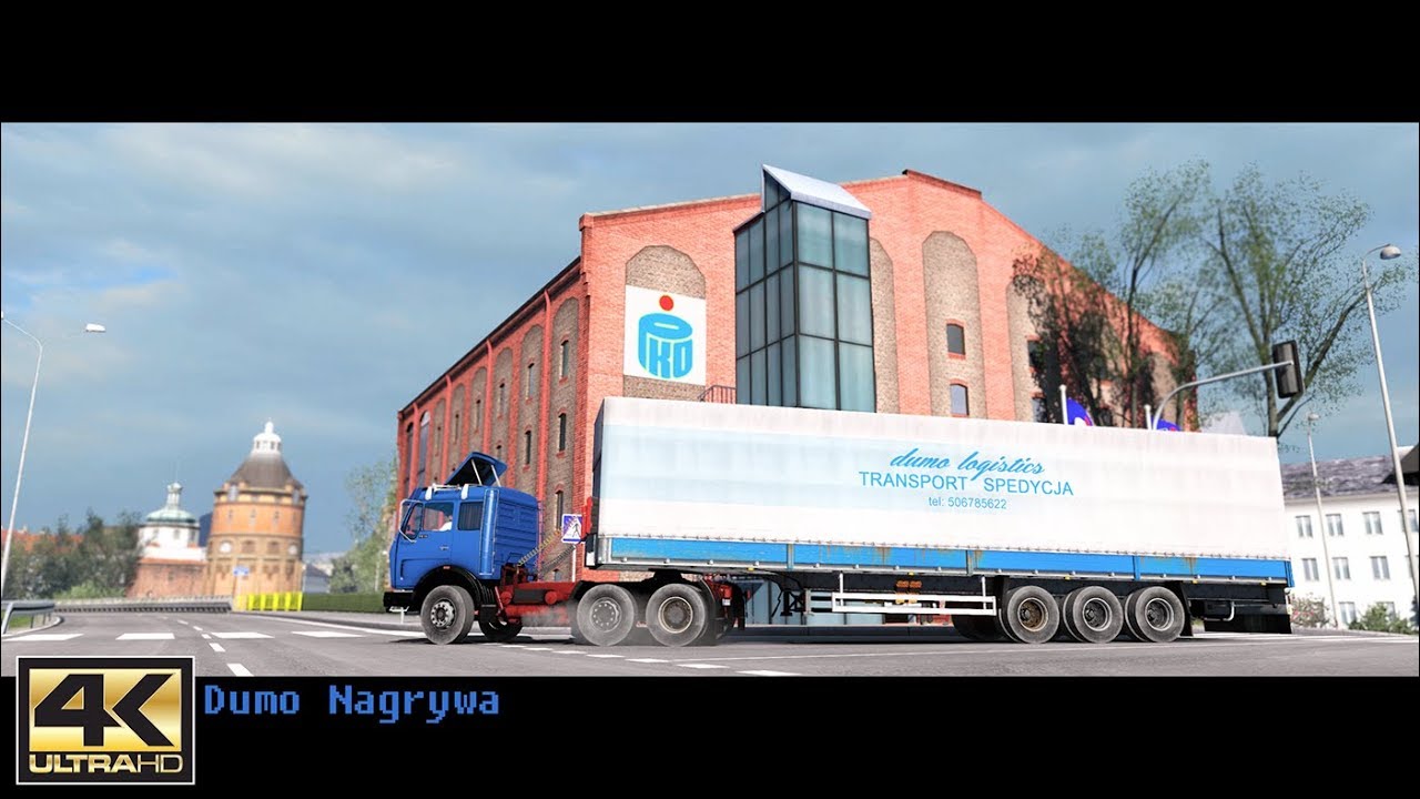 Mercedes NG 1632 Euro Truck Simulator 2 [4K 60fps]