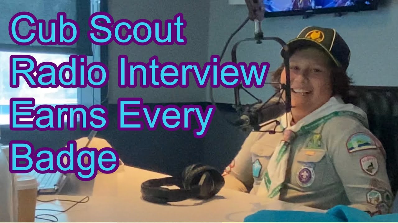 Ken Connors at CJAD Radio Interviews Cub Scout Robbie Dussol