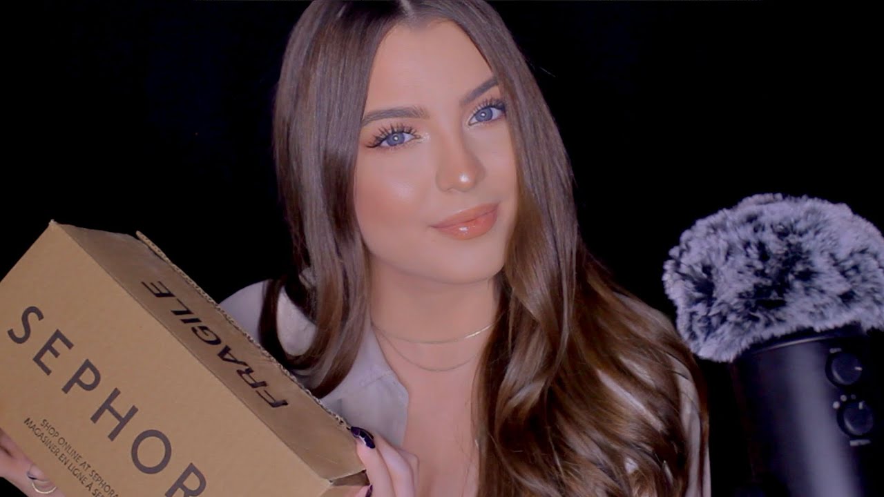 ASMR Sephora Makeup Haul 📦 (Whisper Ramble)