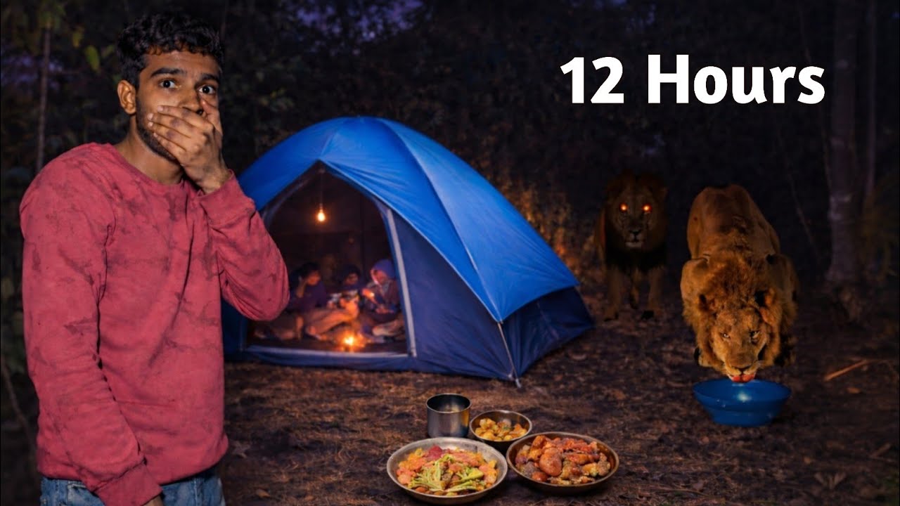 We Tried Camping in Aravalli Forest… Gone Wrong! 😨