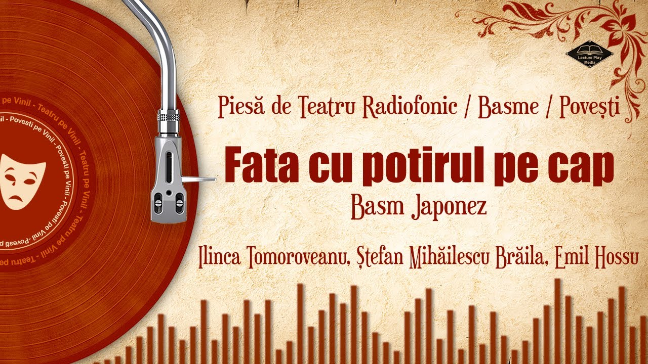 Fata cu potirul pe cap - (basm japonez) | Basme si povesti audio pe Vinil 🎧📖💖