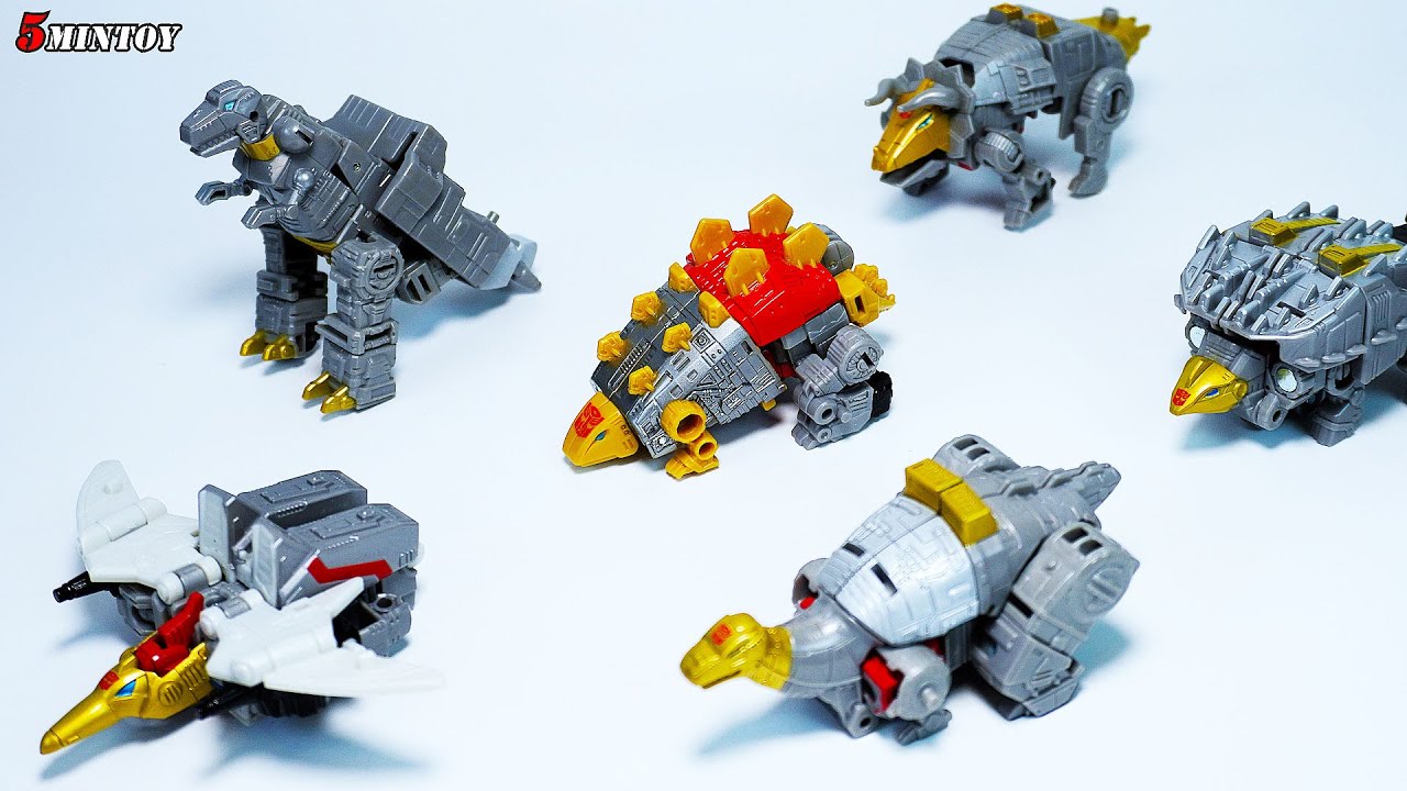 Combined! Transformers Dino King tiny ver.