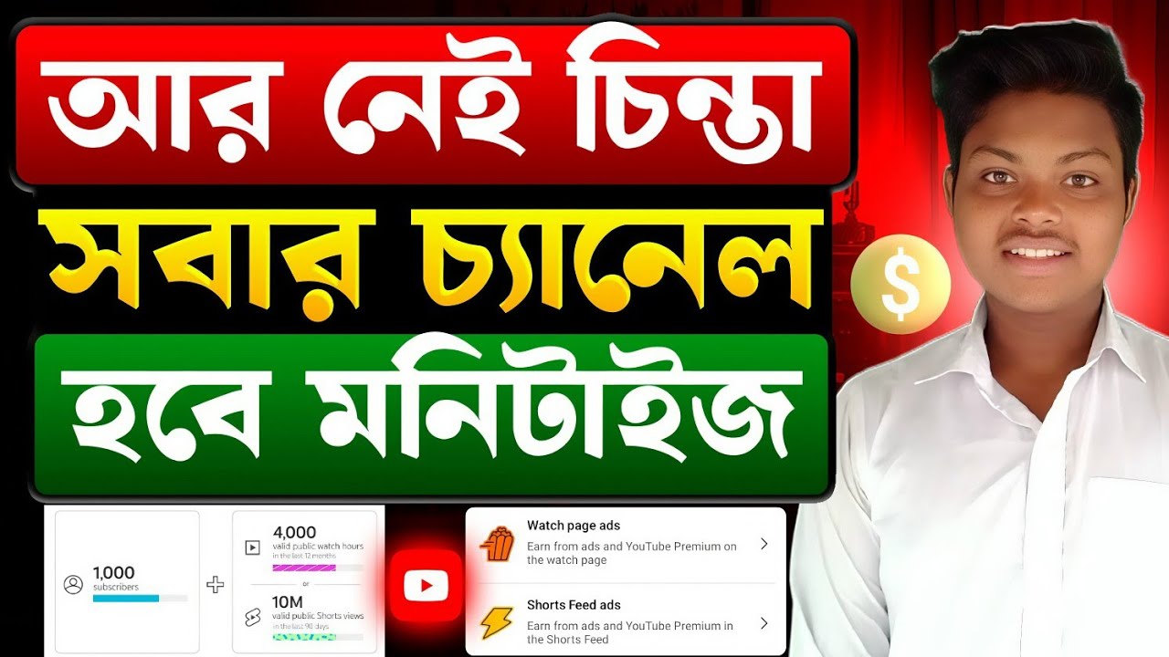 Monetization will be for everyone's channel 😱 Youtube Monetization Policy 2026 | How To Monetize Youtube Channel