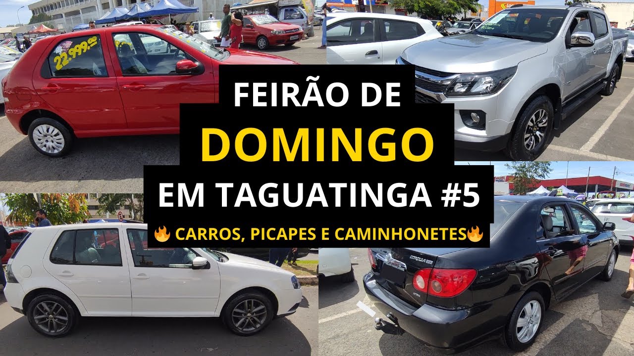 Feirão de Carros Usados em Brasília – OFERTAS IMPERDÍVEIS em Taguatinga DF!