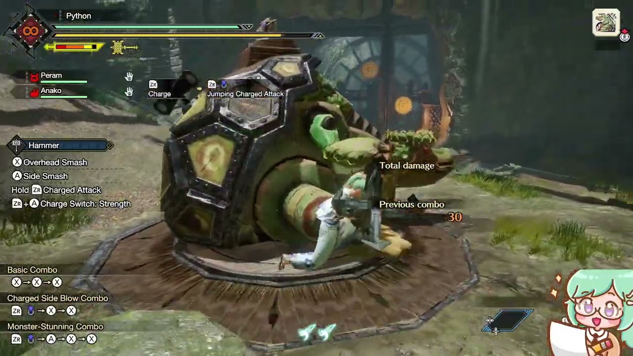 Monster Hunter Rise: Hammer basics for my friends 02
