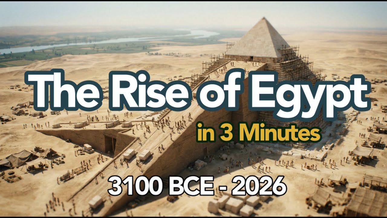 The Rise Of Egypt 🇪🇬(3100 BC - 2026) in 3Minute