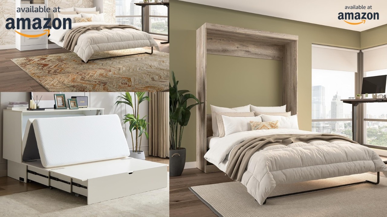 Amazon Space Saving Furniture - Smart Murphy Bed Ideas for Small Apartments