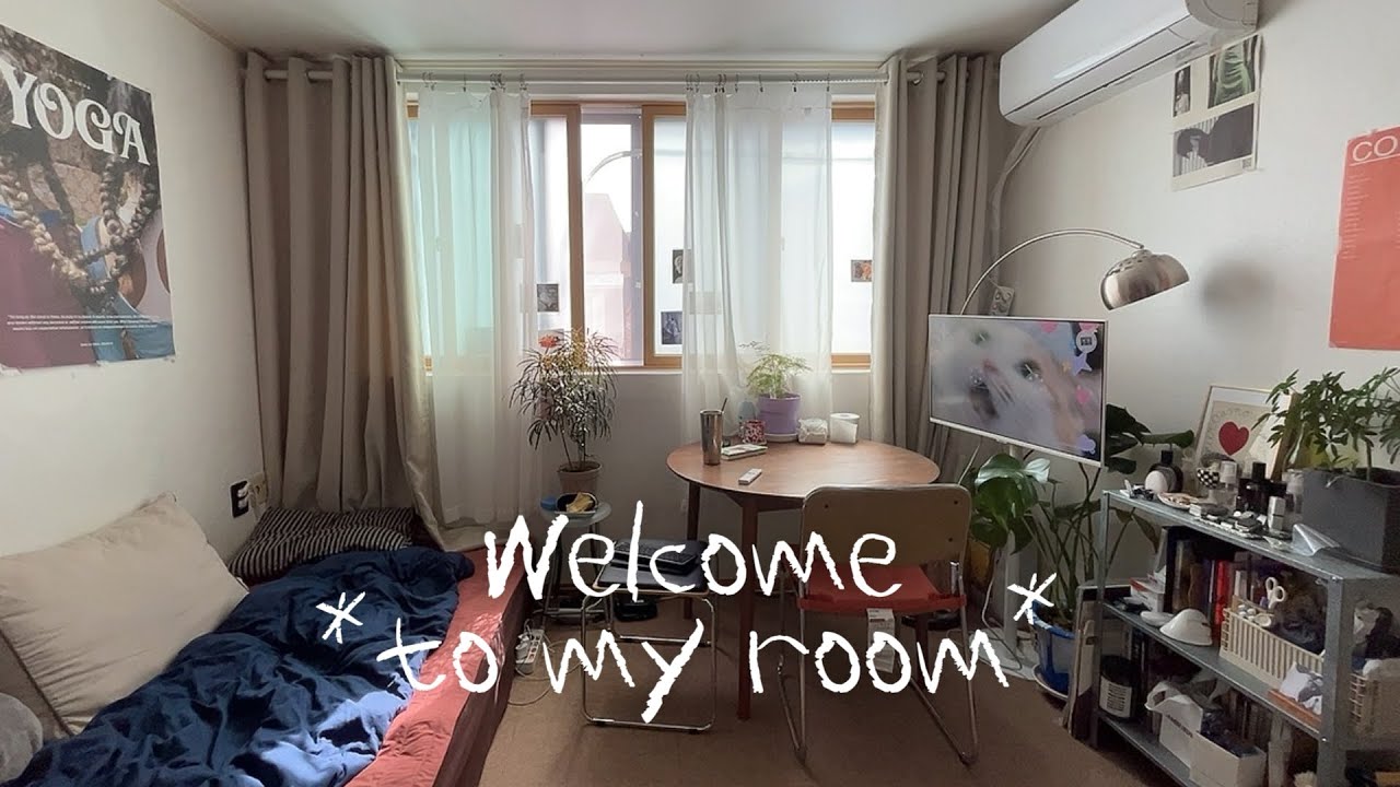 ROOM TOUR I 내가 3년째 살고 있는 구옥원룸(1.5룸)룸투어+일상🍀 봄 신발추천👞셀프인테리어, 6평 원룸, 플랜테리어, 집밥일상, 바닐라코 립플럼퍼
