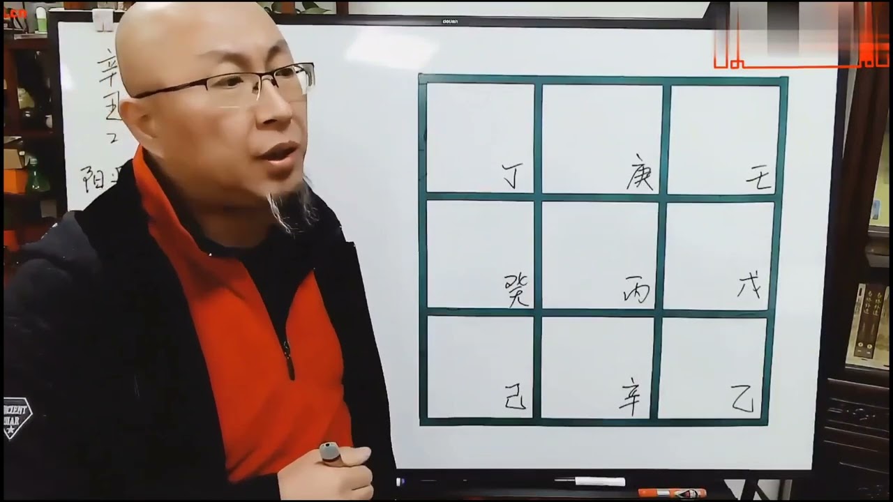 超级简单的奇门遁甲课程！第（16）讲，九宫隐像
