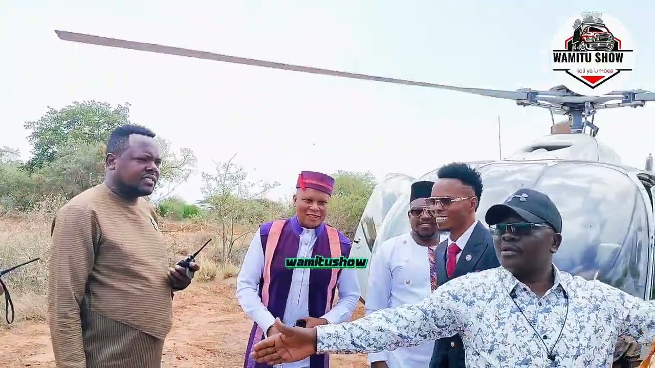 Historical Event chopper landing, Kasolo, Stellar Mengele and Zipporah shining in The same stage 