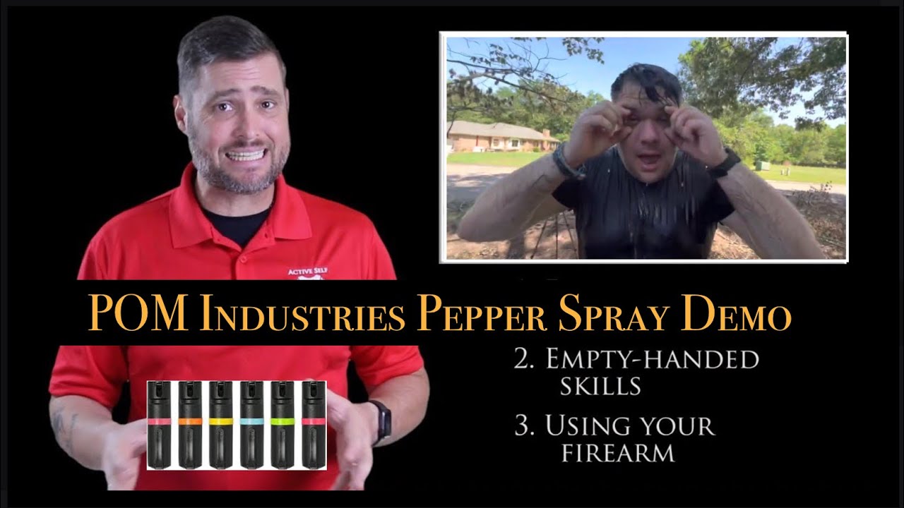 POM industries Pepper Demo + BONUS Pepper Spray Channel History