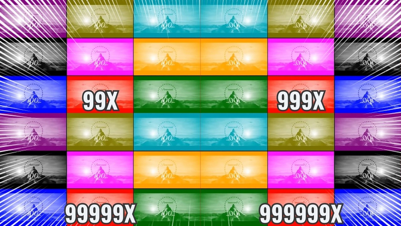 Paramount Logo Intro Getting 999999X Speed