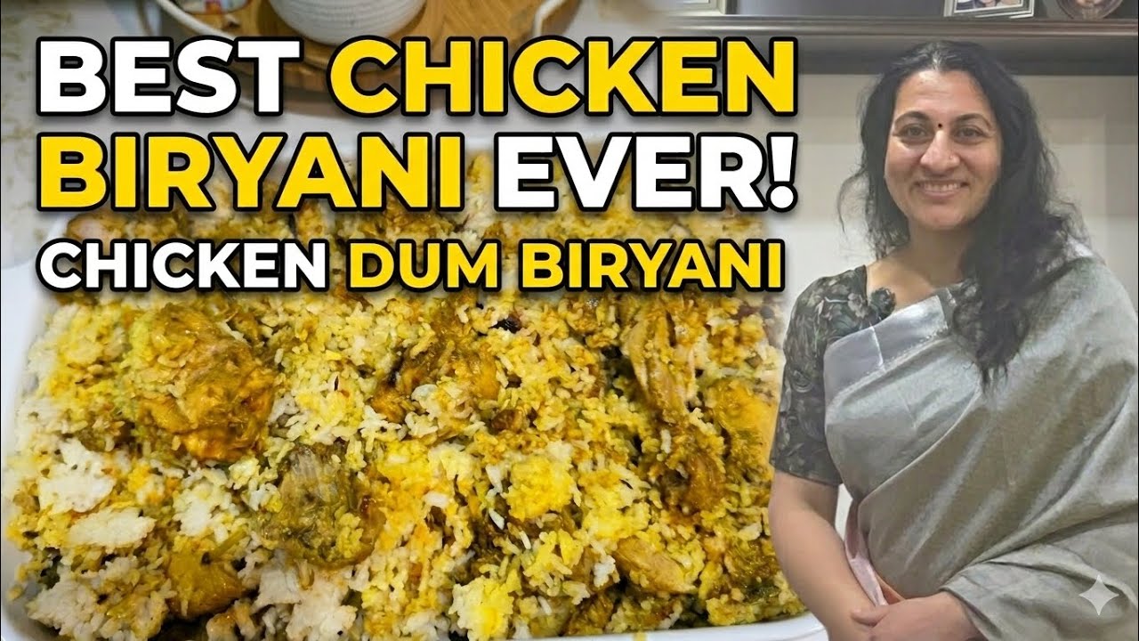 Biryani /Chicken biriyani /chicken dum Biryani 