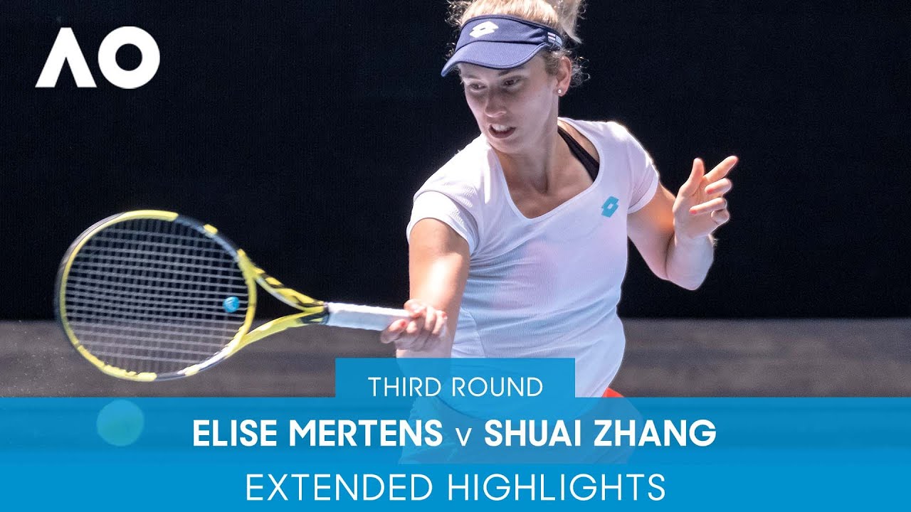 Elise Mertens v Shuai Zhang Extended Highlights (3R) | Australian Open 2022
