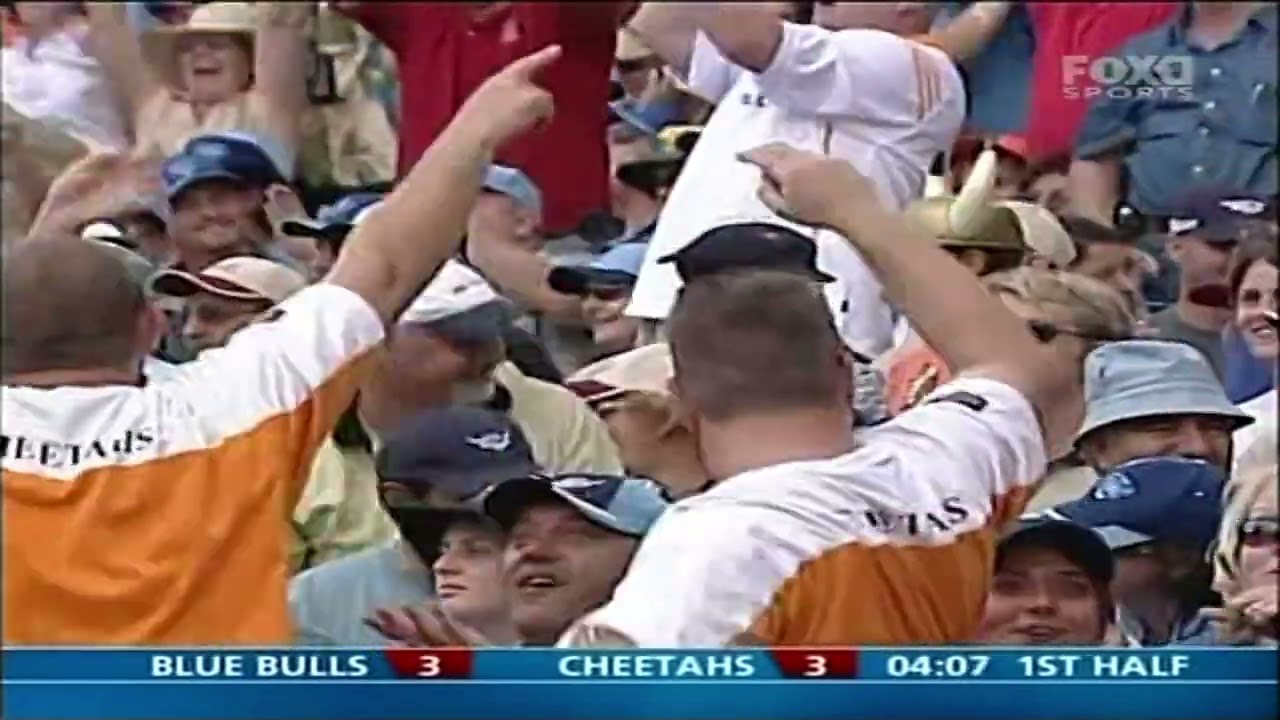 CURRIE CUP FINAL 2004,  BULLS VS CHEETAHS,  LOFTUS.