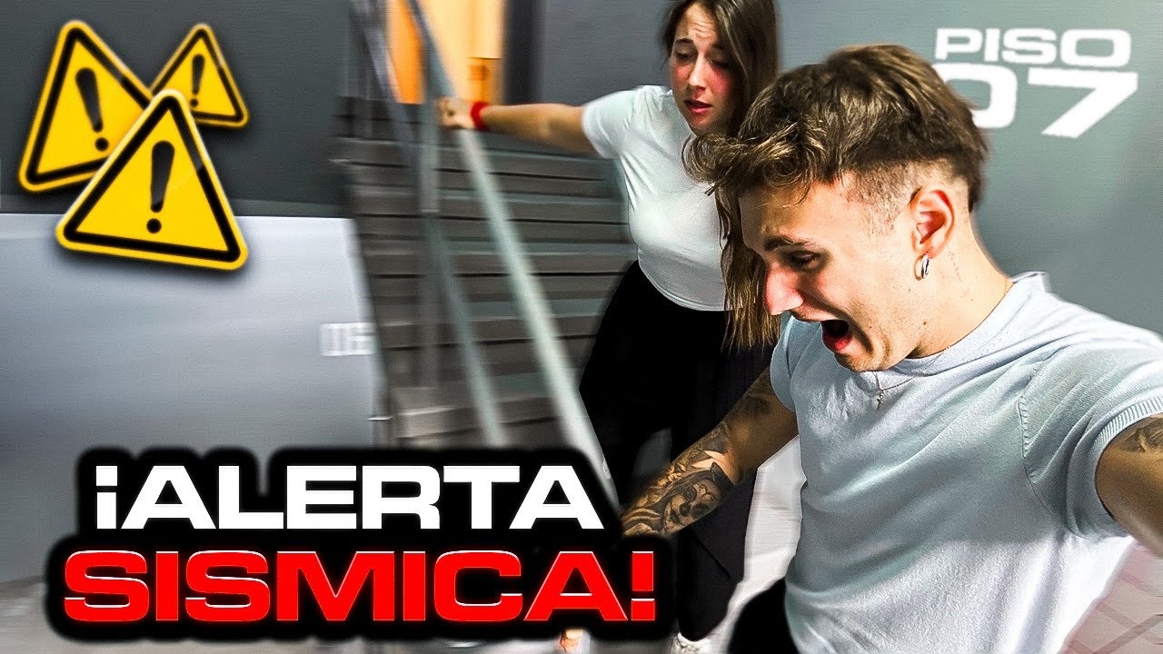 VUELVE a SONAR la ALERTA SÍSMICA en un 7º PISO y nos ASUSTAMOS 😱🇲🇽 **así vivimos el 19S**