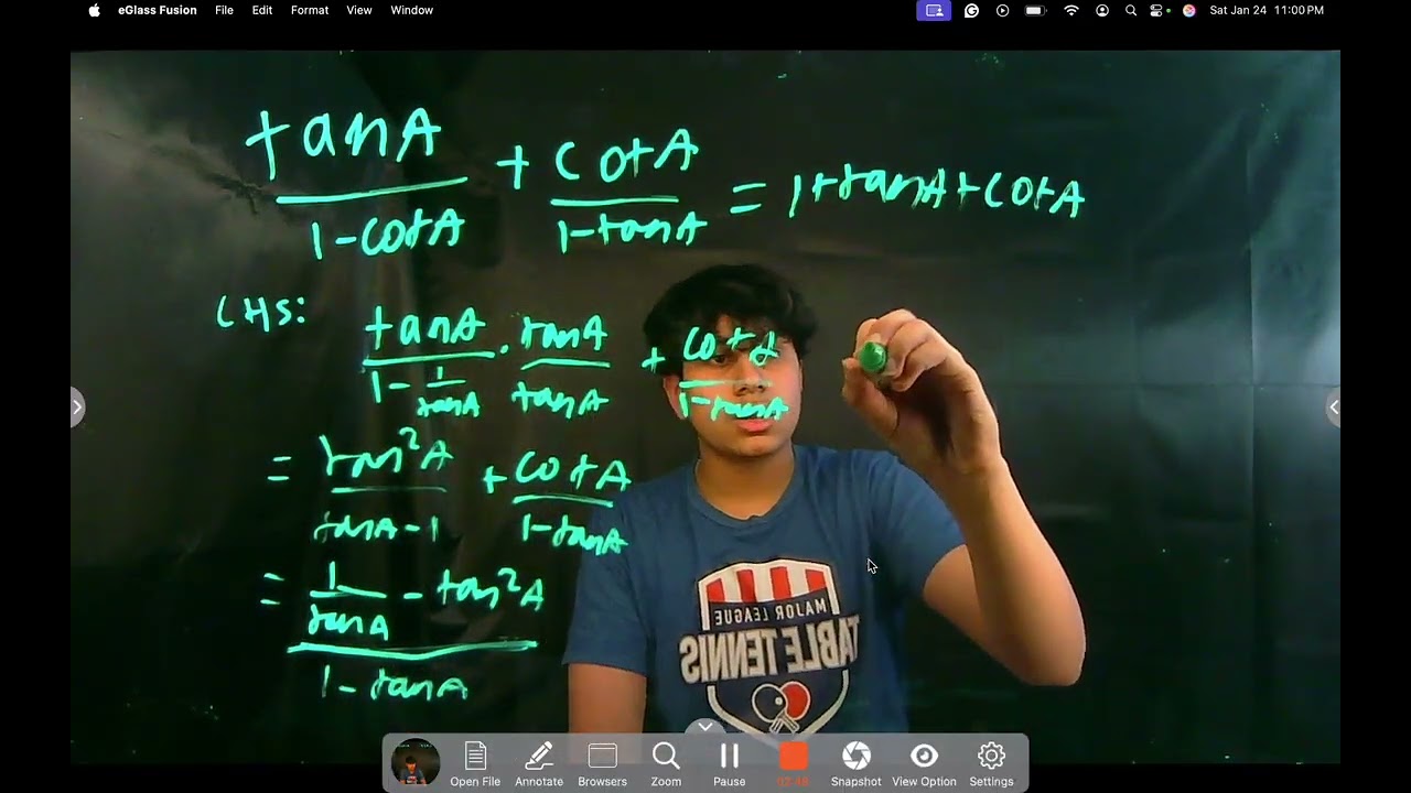 Trigonometric Verification Problem