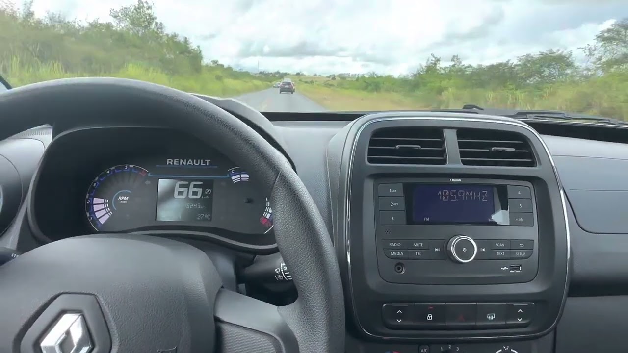 Renault Kwid Zen 2023 - Primeiras impressões ao rodar.