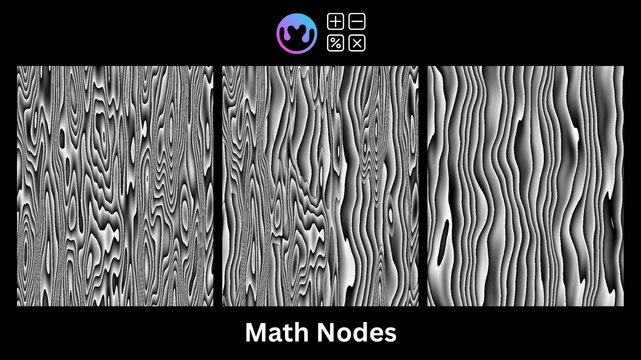 Create Wood Patterns Using Math Nodes in Material Maker | Procedural Shapes (Part 5) #materialmaker